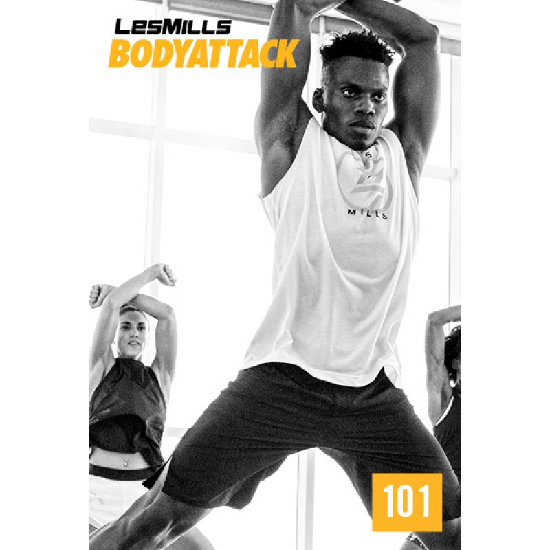 2018 Q2 Routines BODY ATTACK 101 HD DVD + CD + waveform graph