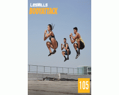 [Hot Sale]2019 Q2 LesMills Routines BODY ATTACK 105 DVD + CD + waveform graph