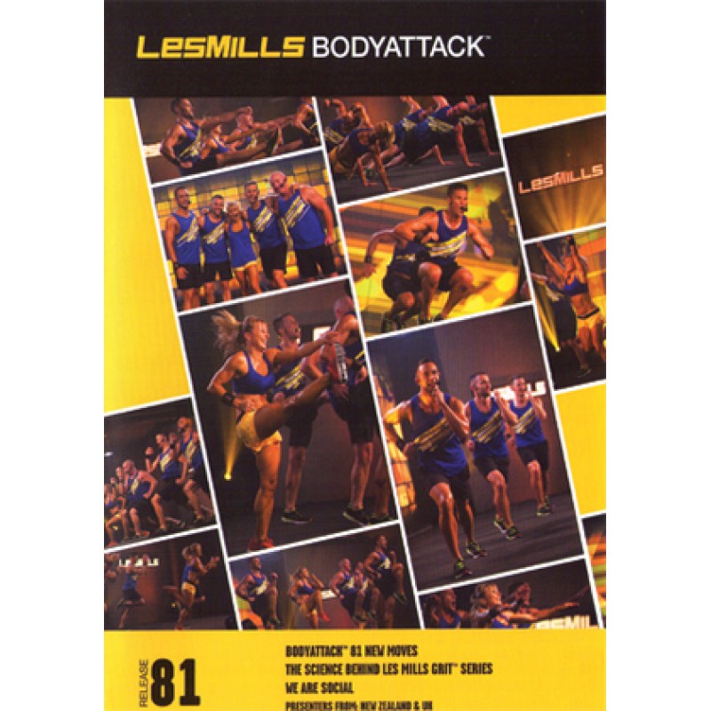 BODY ATTACK 81 HD DVD + CD + waveform graph