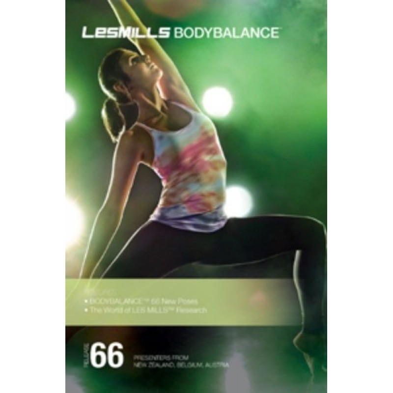 Les Mills BODYBALANCE 66 DVD, CD, Notes BODY BALANCE