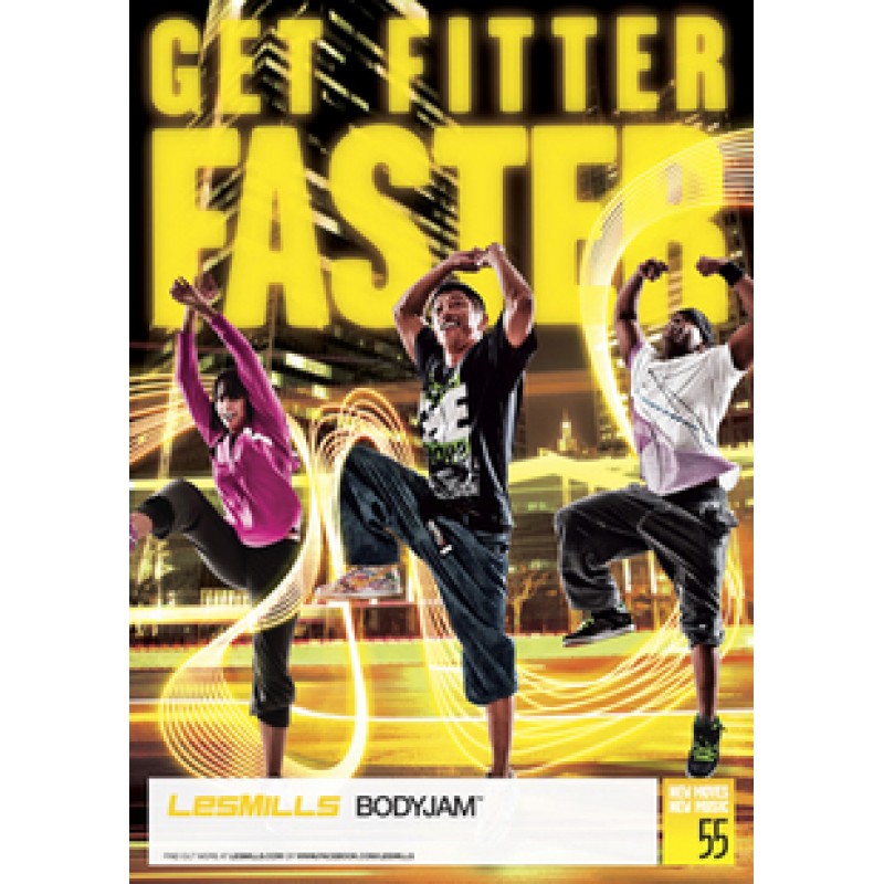 BODY JAM 55 HD DVD + CD + waveform graph