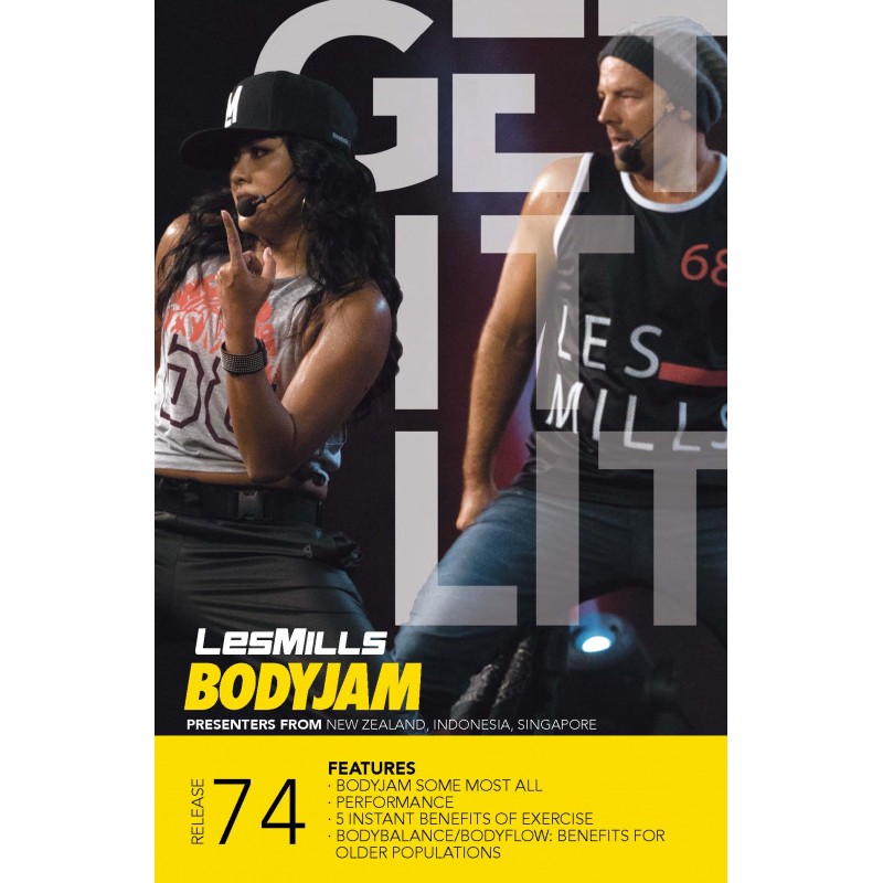 BODY JAM 74 HD DVD + CD + waveform graph