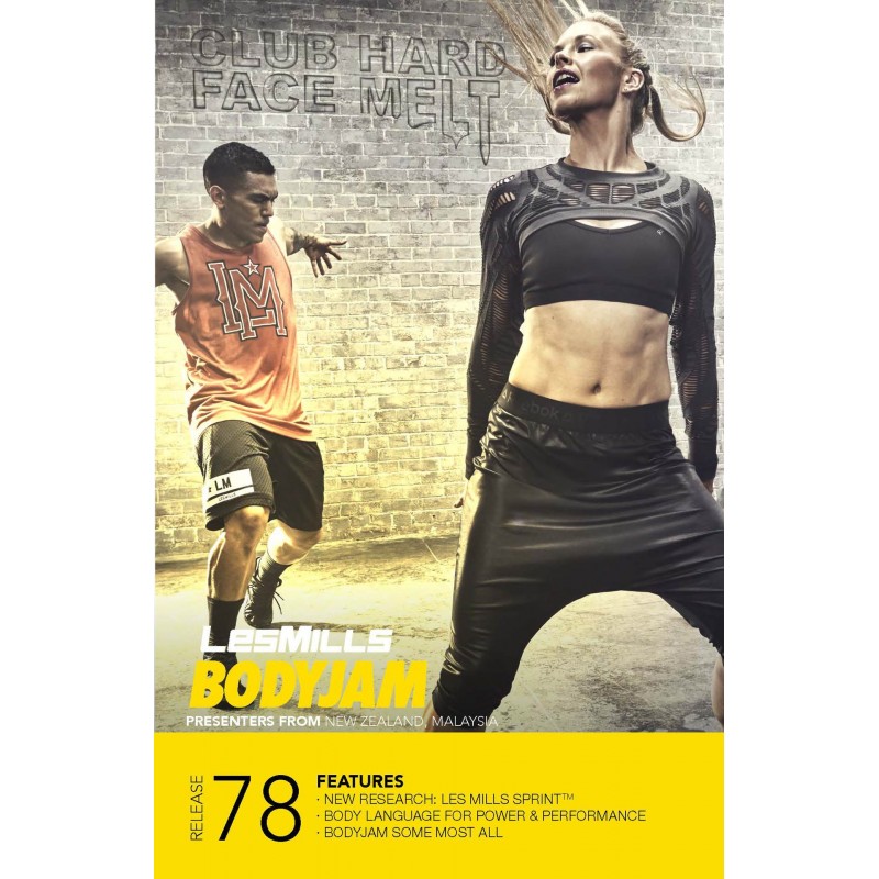 BODY JAM 78 HD DVD + CD + waveform graph