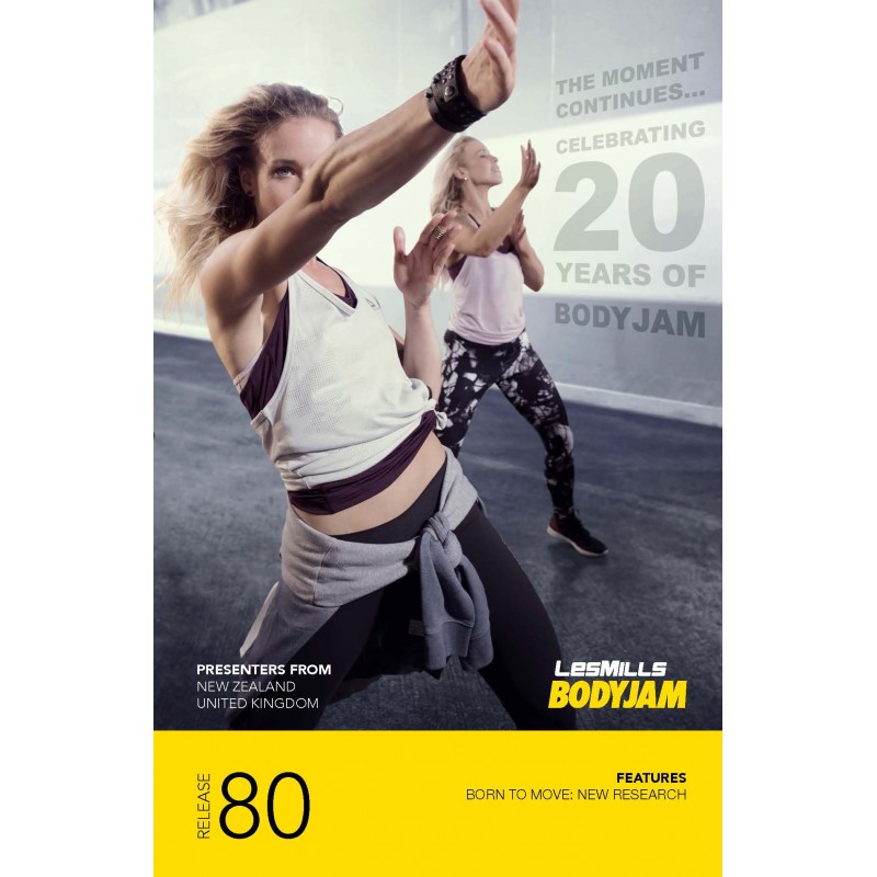 BODY JAM 80 HD DVD + CD + waveform graph