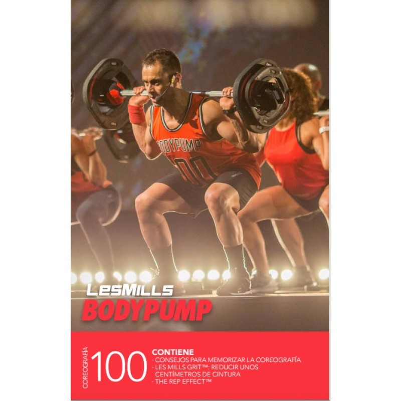 BODY PUMP 100 HD DVD + CD + waveform graph