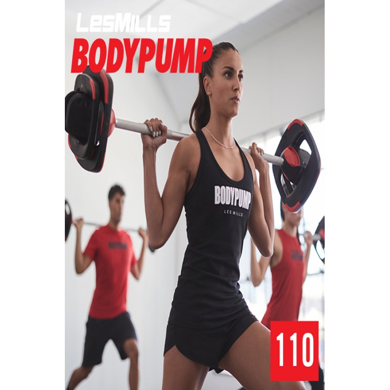 [Hot Sale]2019 Q2 LesMills Routines BODY PUMP 110 DVD + CD + waveform graph