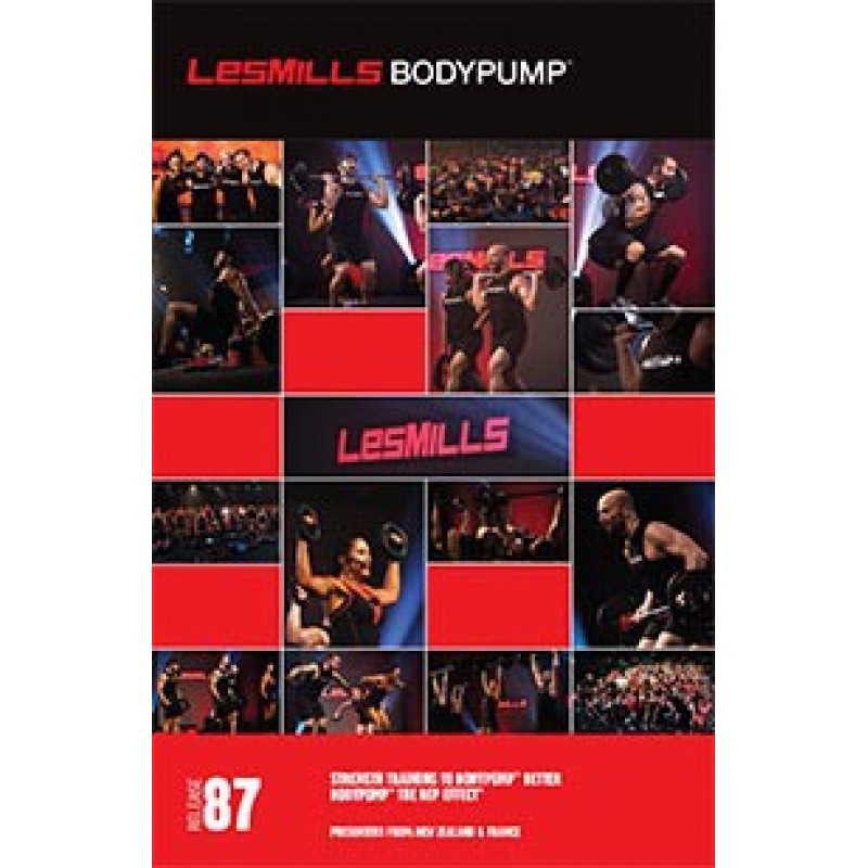 BODY PUMP 87 HD DVD + CD + waveform graph