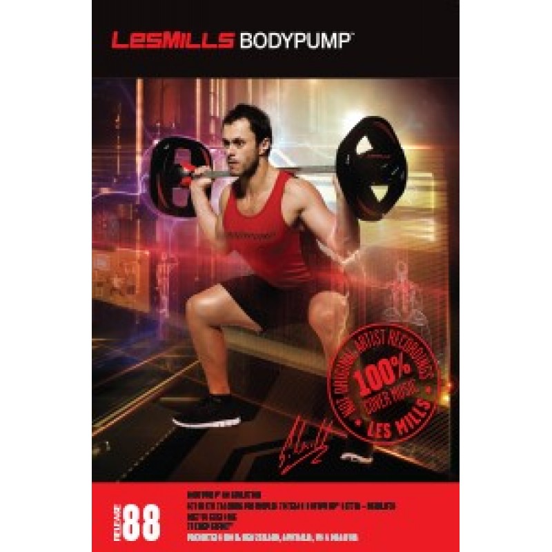 BODY PUMP 88 HD DVD + CD + waveform graph