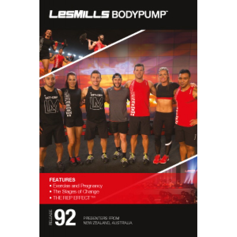 BODY PUMP 92 HD DVD + CD + waveform graph