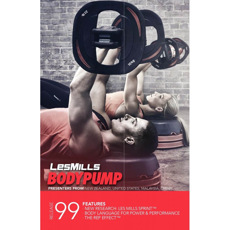 BODY PUMP 99 HD DVD + CD + waveform graph