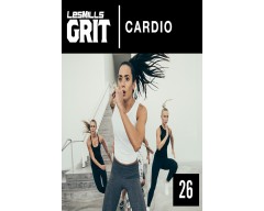 [Hot Sale]2018 Q3 Routines GRIT Cardio 26 DVD+CD + waveform graph