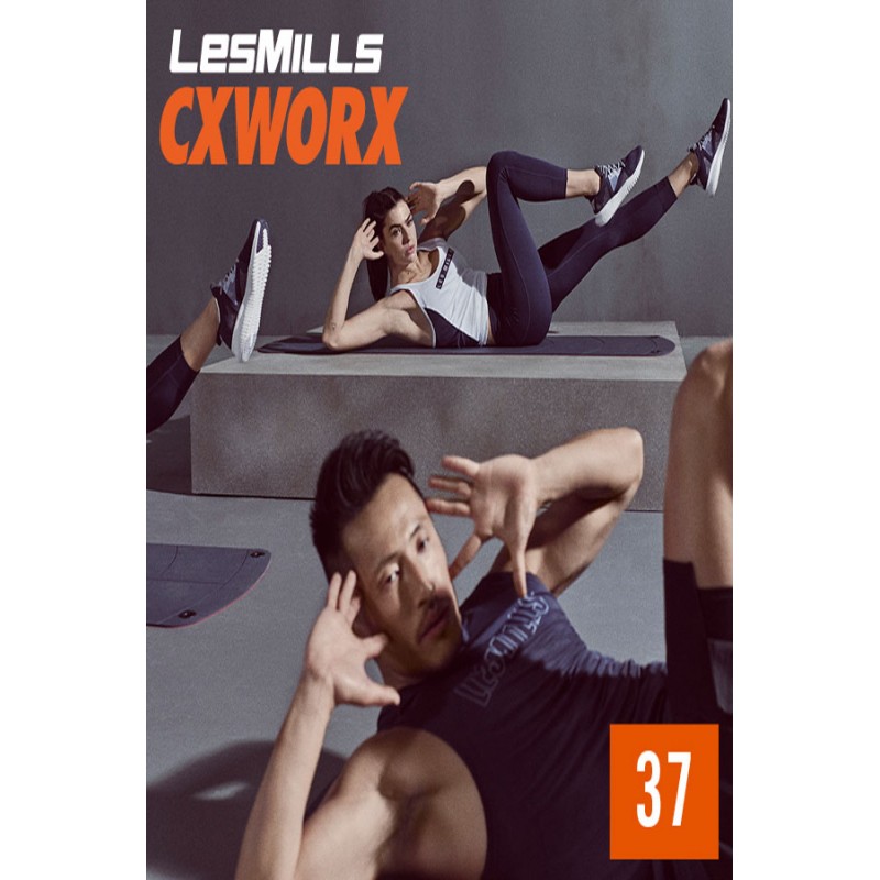 [Hot Sale]LesMills Routines CXWORX™30 37 New Release CX37 DVD, CD & Notes