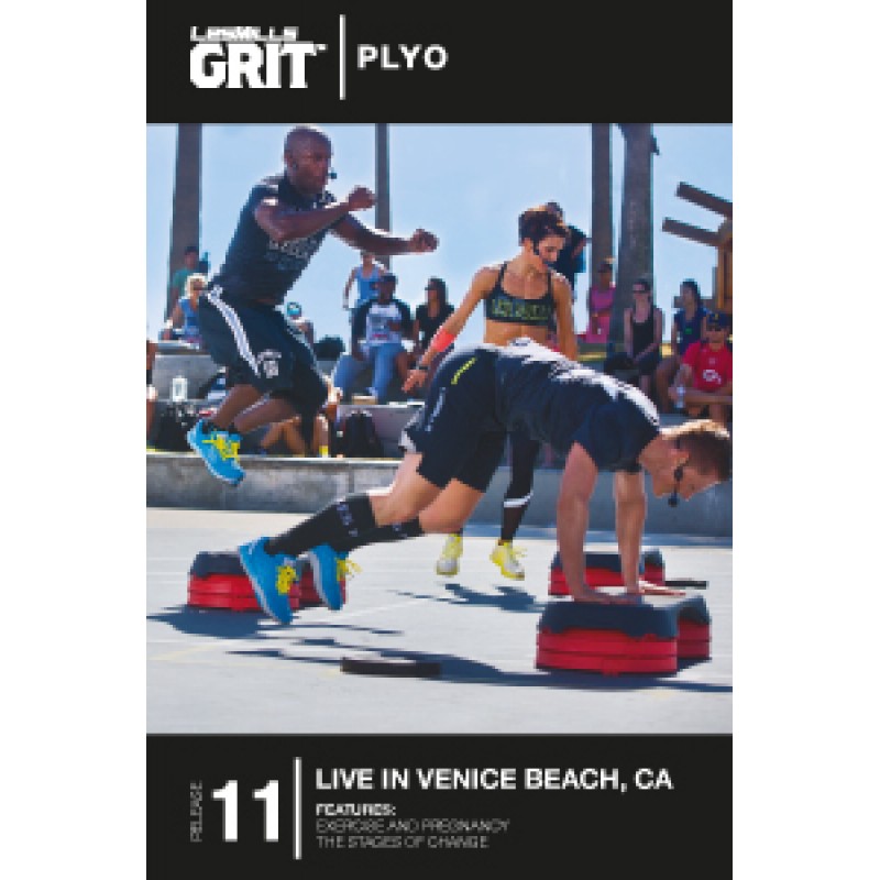 GRIT Plyo 11 DVD+CD+ waveform graph 