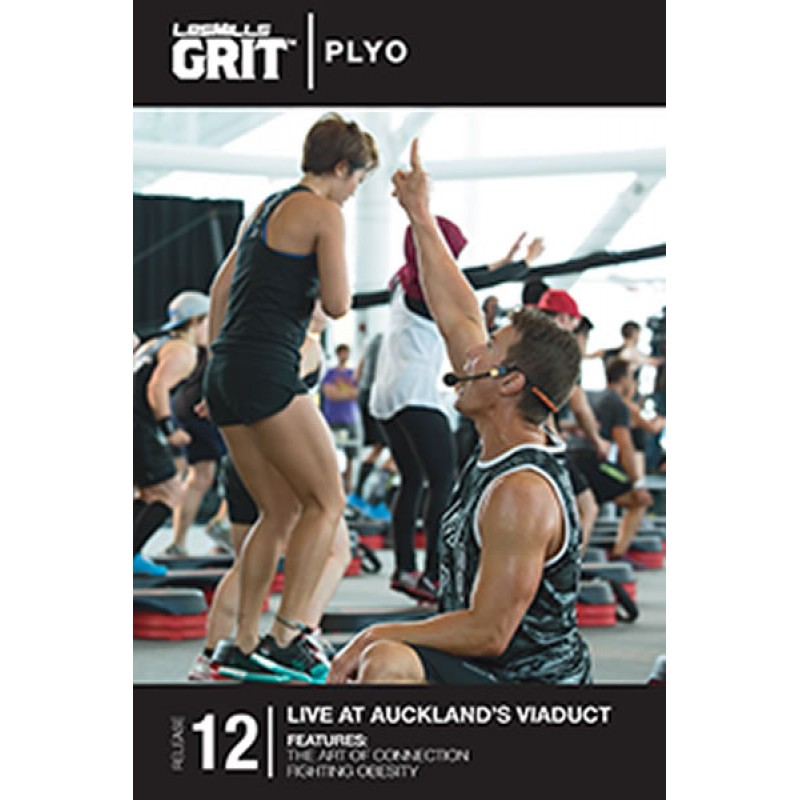 GRIT Plyo 12 DVD+CD+ waveform graph 