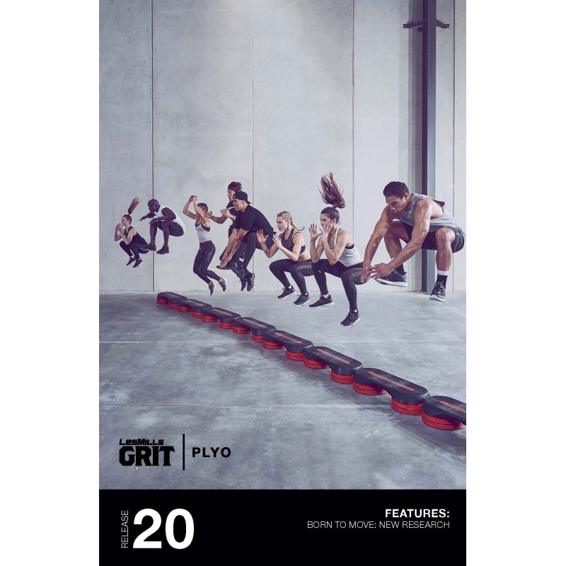 GRIT Plyo 20 DVD+CD+ waveform graph