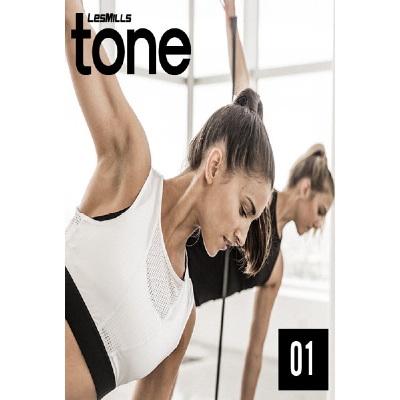 [Hot Sale]2018 Q1 LES MILLS TONE 01 DVD + CD + waveform graph