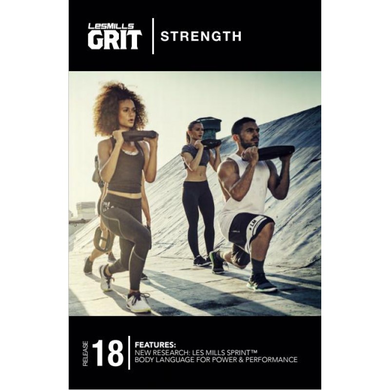 GRIT Strength 18 DVD + CD+ waveform graph